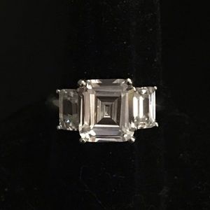 Susy Levian Bridal Collection Emerald cut CZ